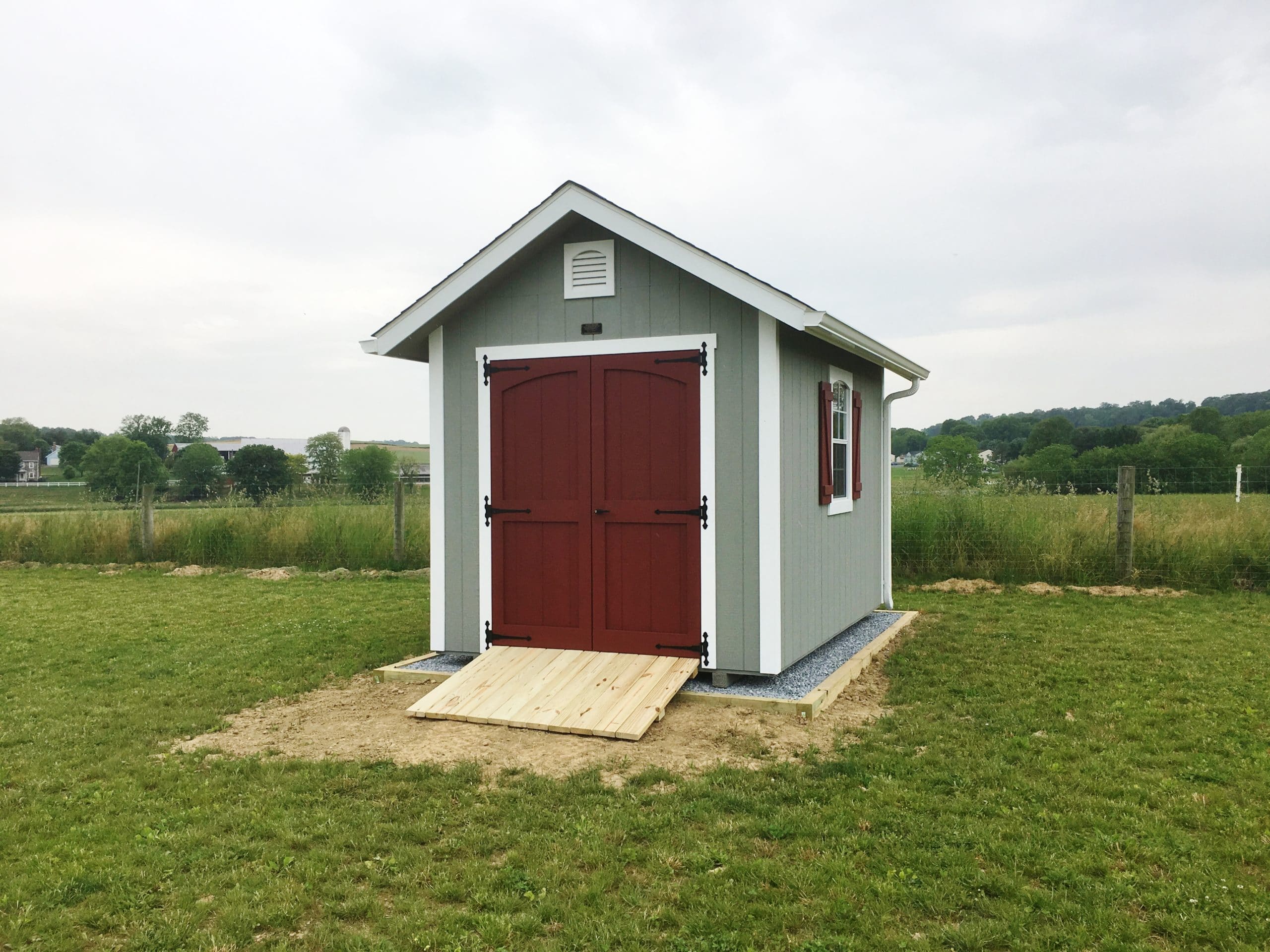 8x12 Wood Workshop 1