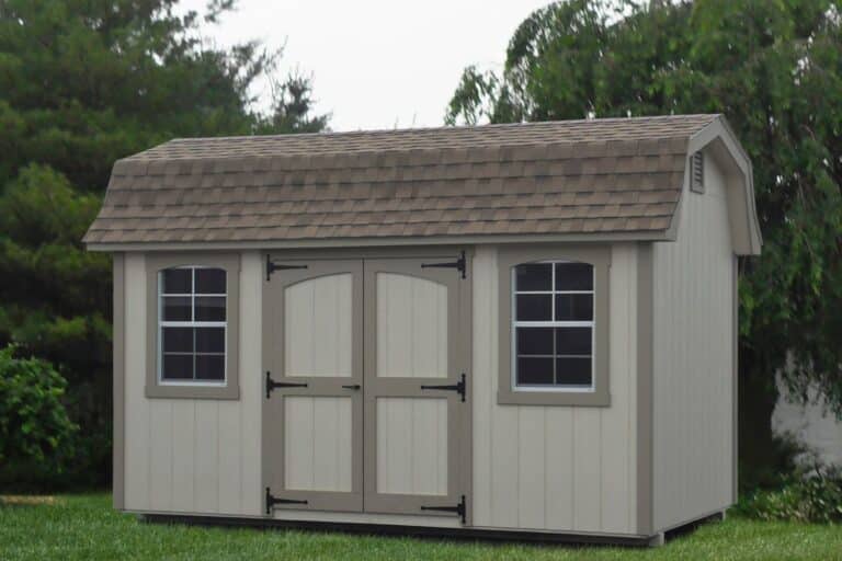 Projects 9 8x14 Wood Designer High Barn in Backyard
