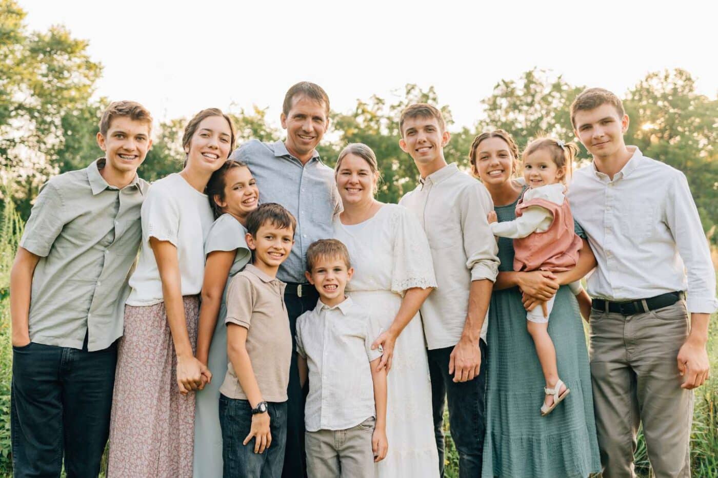 About Us 6 Calvin King surrounded by family