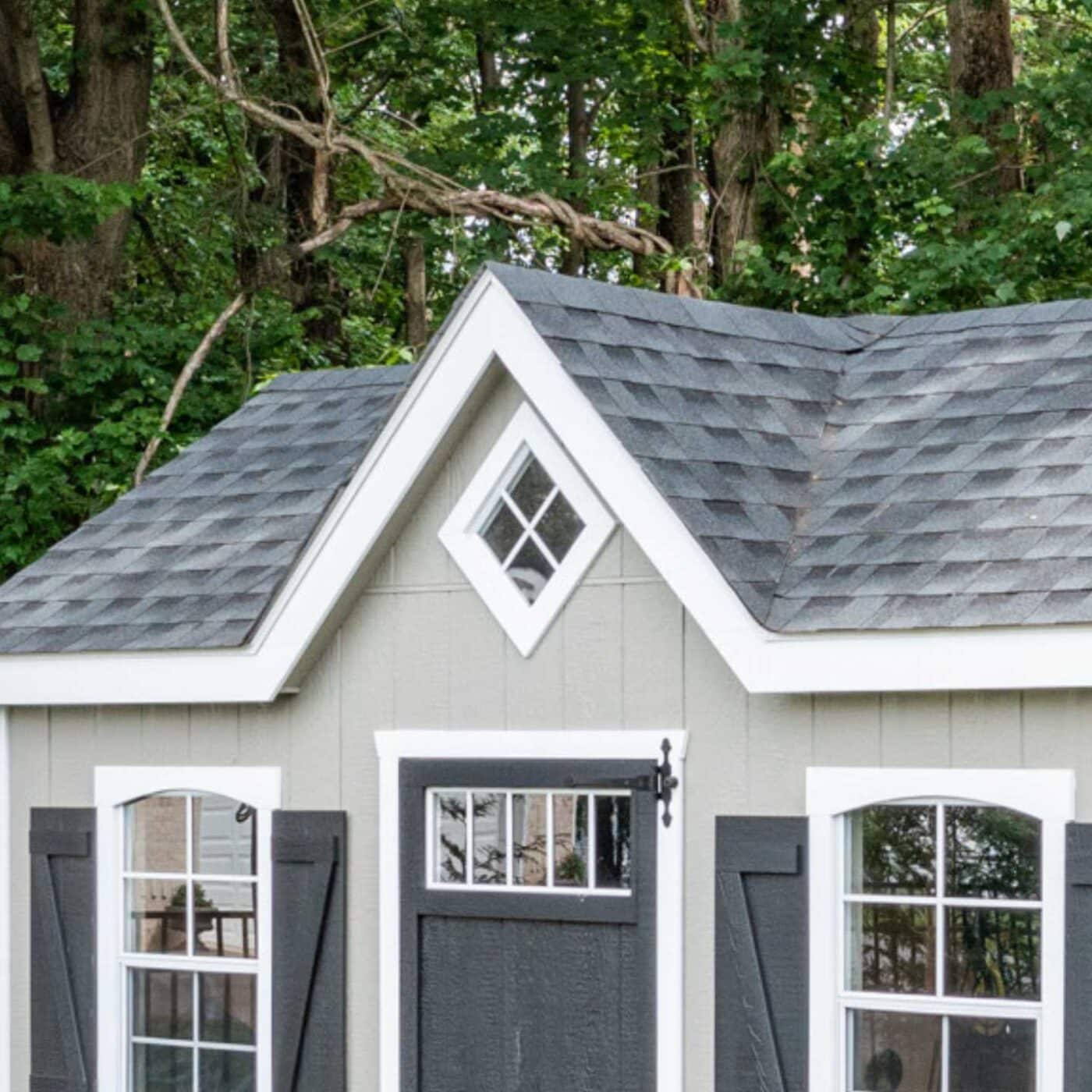 The Cape Cod Shed 7 Dormer on cape cod shed with window