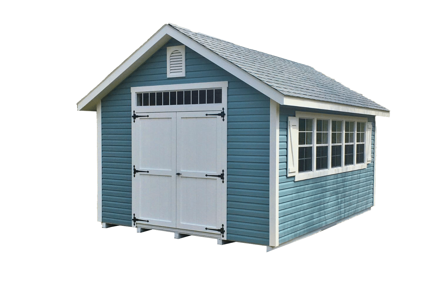 The Designer Workshop Shed 50 Blue Designer Workshop Shed with no background