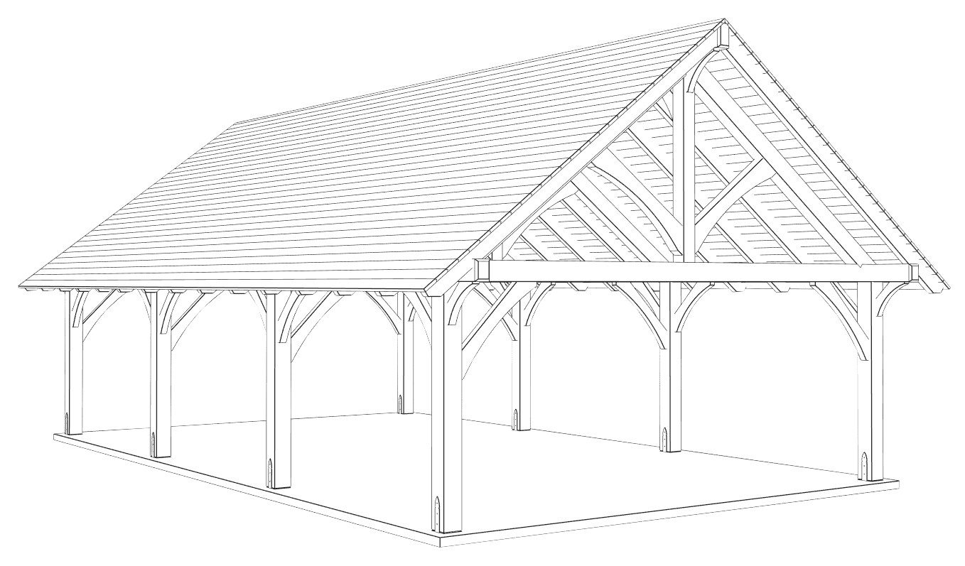 Sketch of Kingston Pro Pavilion