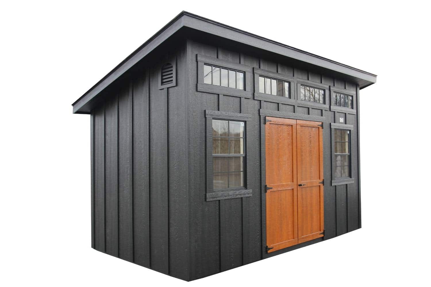 The Lean-To Shed 49 Black Lean-To Shed with no background