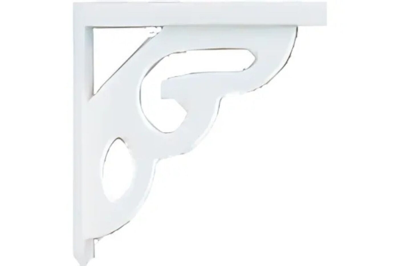 Brace Styles 4 White Vinyl Victorian Brace
