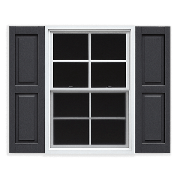 Windows and Shutter Options 3 Raised Panel Shutters