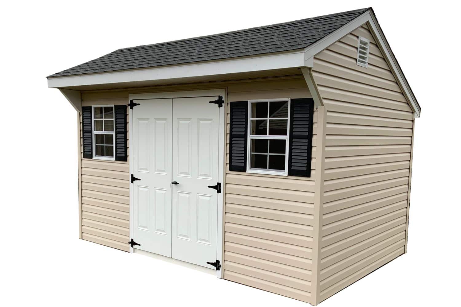 The Standard Carriage Shed 50 Beige carriage shed cut out with no background