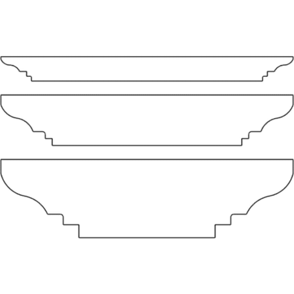 Scroll Cuts 1 Standard Scroll Cut