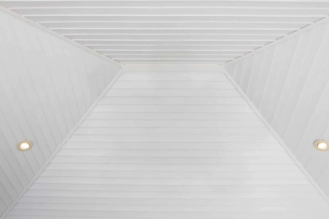 Pavilion Ceiling Material 2 Vinyl Ceiling